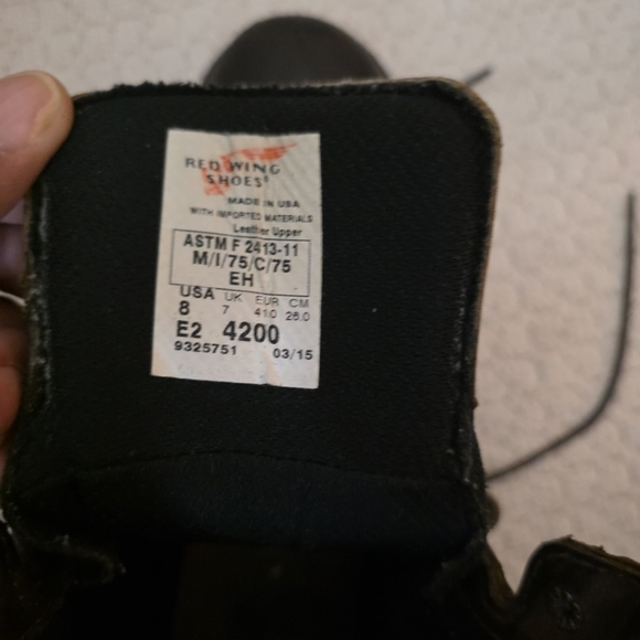 Red Wing 4200 Dynaforce 8-Inch Waterproof Safety T main image 5